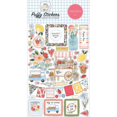 Carta Bella Summer - Puffy Stickers